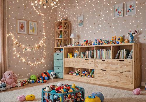 Children's playroom design and organization
