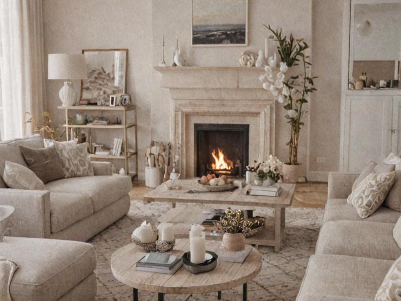 Elegant living room interior design