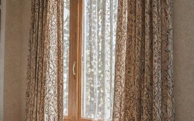 Custom window treatments and curtains