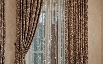 Custom window treatment design and installation