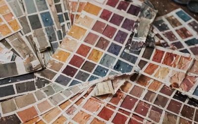 Color palette and paint selection process